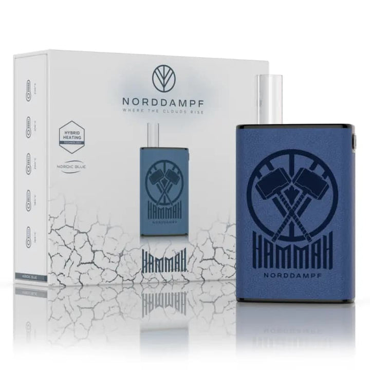 Norddampf Hammah Vaporizer Frontansicht Blau