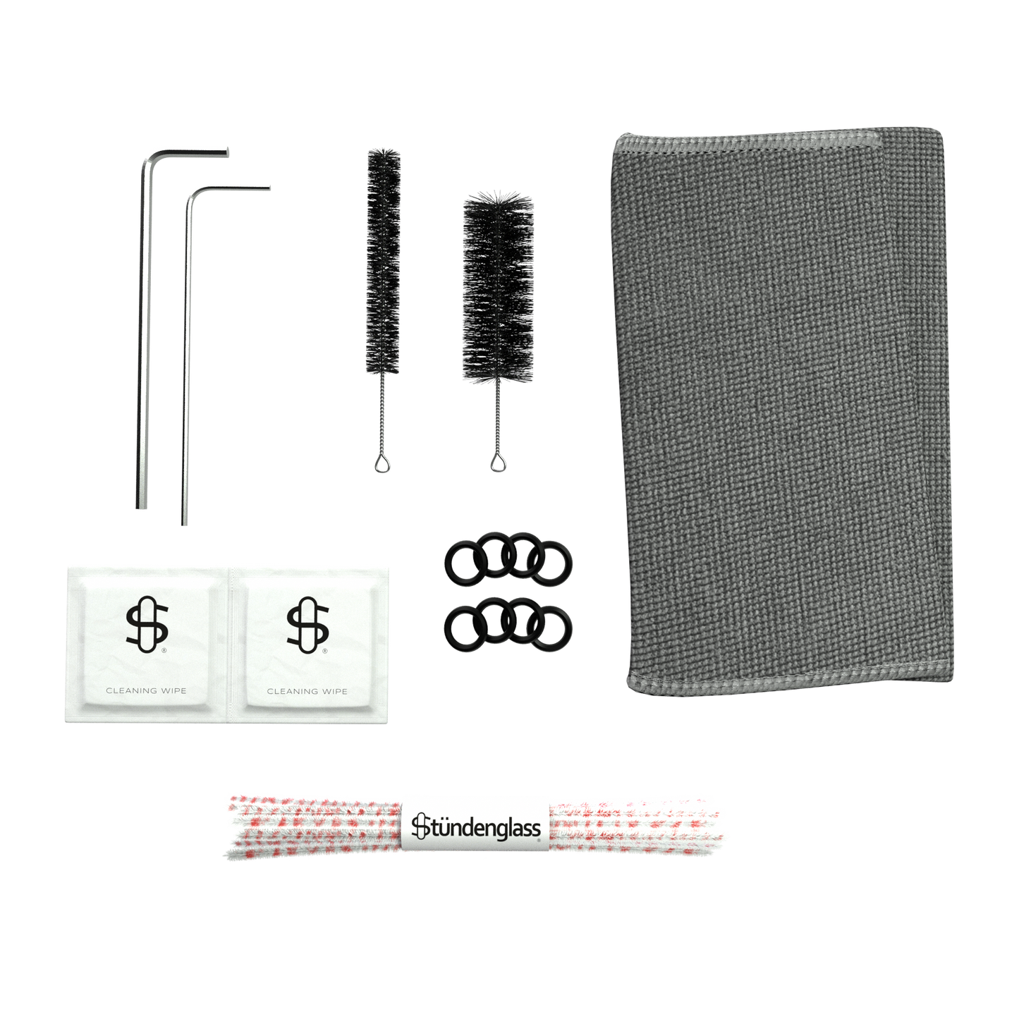 Stündenglass gravty Infuser Limited Edition Silber poliert Reiniger