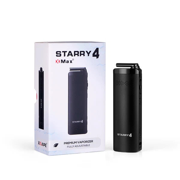 XMax Starry 4 Konduktionsvaporizer in schwarz mit Verpakcung