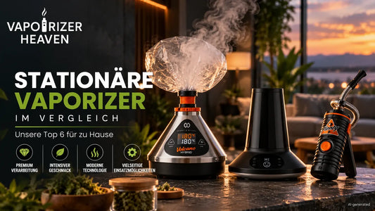 Stationäre und Desktop Vaporizer im Vergleich Blog Banner