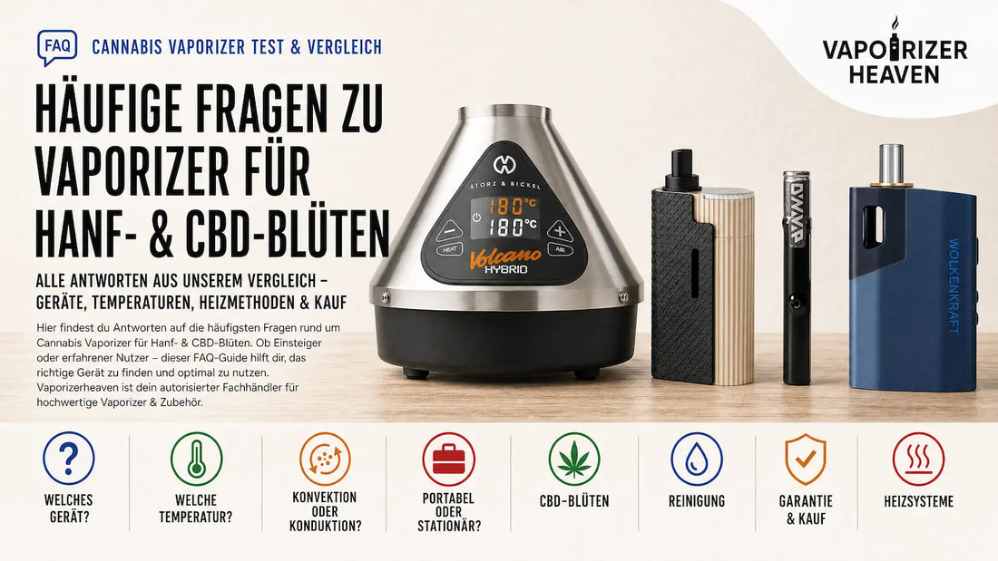 Vaporizer für Blüten und Cannabis Blog Banner