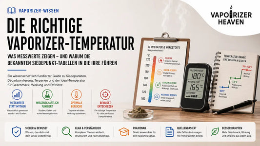 Vaporizer Temperatur Blog vaporizer Wissen banner 