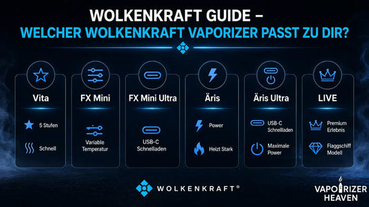Wolkenkraft Guide: Welcher Wolkenkraft Vaporizer passt zu dir?