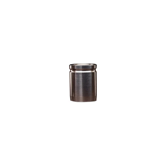 DynaVap Cap Armor aus Edelstahl Frontansicht