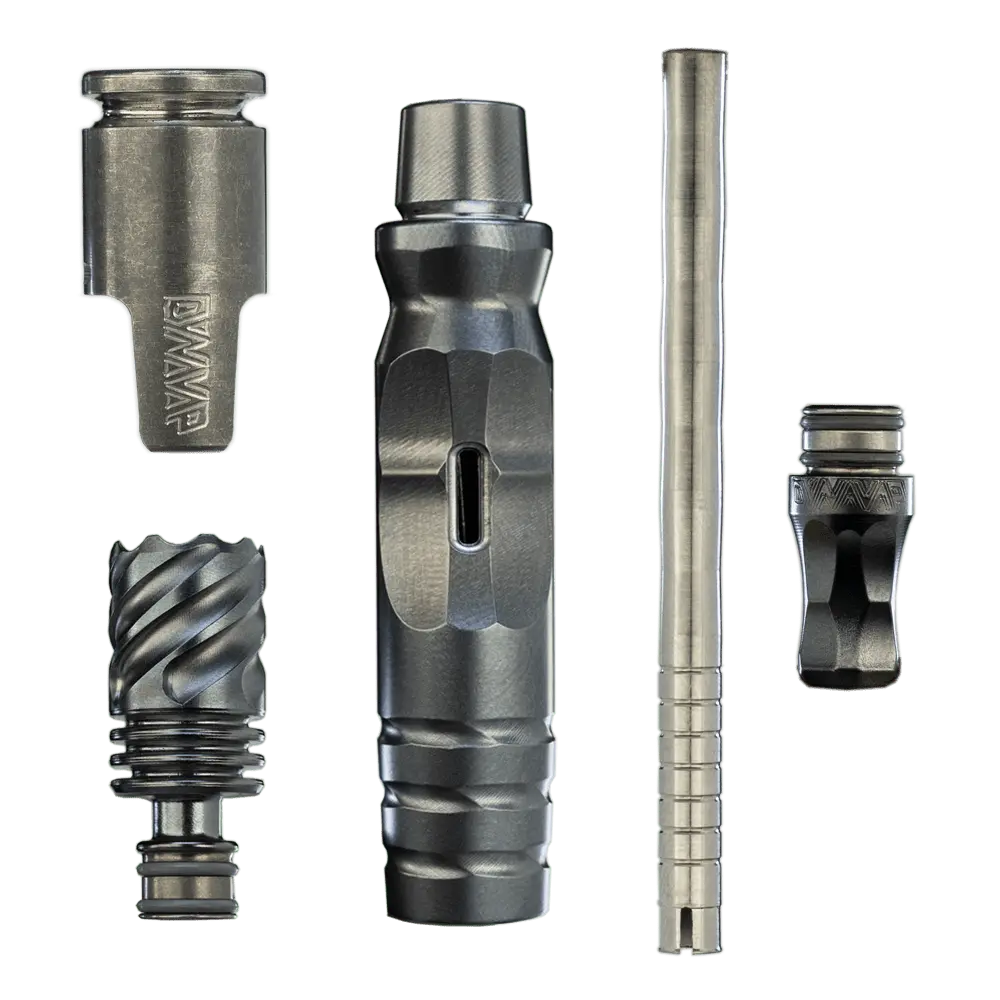 DynaVap HyperDyn zerlegt Detail ansicht