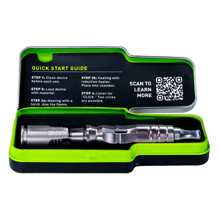 DynaVap HyperDyn Metall Case Frontansicht