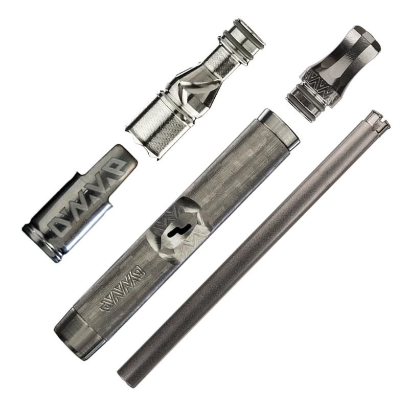 DynaVap M7 XL in Einzelteilen