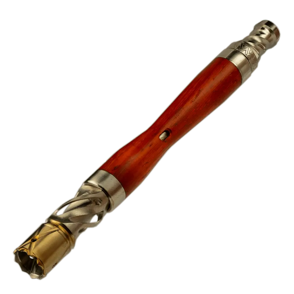 DynaVap WoodWynd Vaporizer Holz Stem schräg