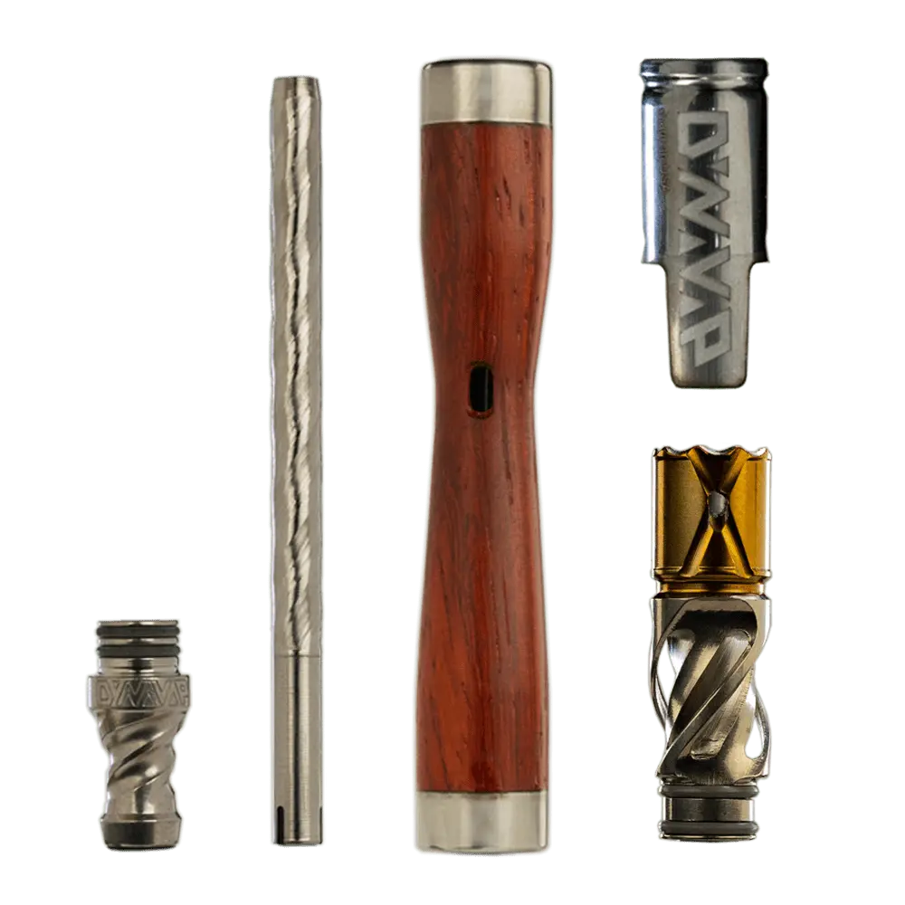 DynaVap WoodWynd Vaporizer Holz Stem zerlegt Detail