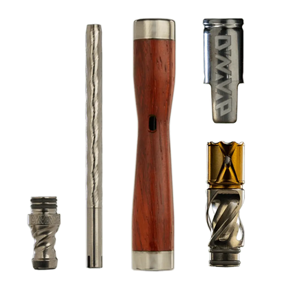 DynaVap WoodWynd Vaporizer Holz Stem zerlegt Detail