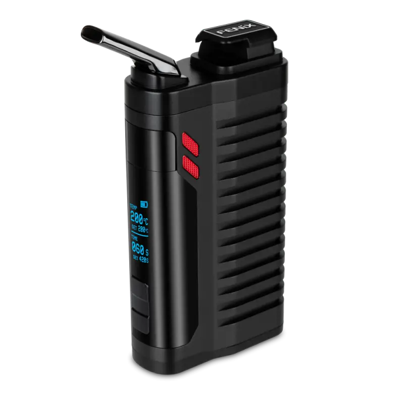 Fenix 2 Max Vaporizer Seitlich gedreht Mundstück ausgeklappt