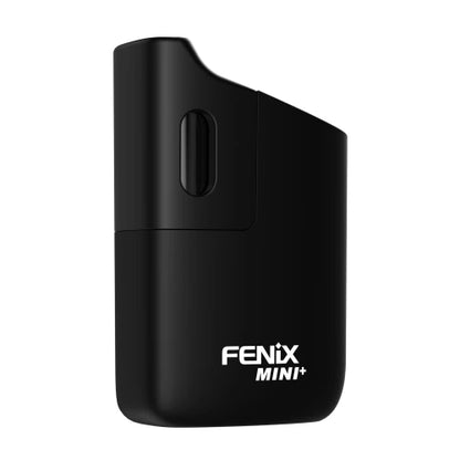 Fenix Mini Plus Vaporizer in Schwarz Frontansicht geneigt