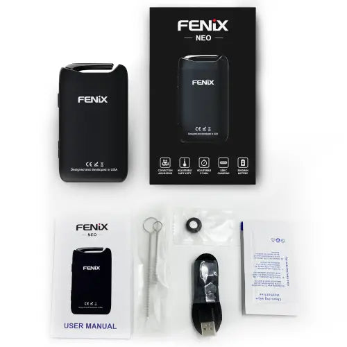 Fenix NEO Vaporizer Lieferumfang liegend
