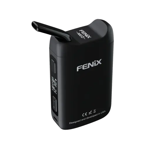 Fenix NEO Vaporizer schräg stehend Mundstück ausgeklappt