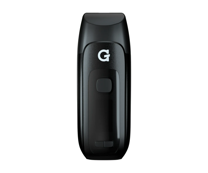 Vaporizzatore G Pen Dash+ per principianti in nero, vista frontale