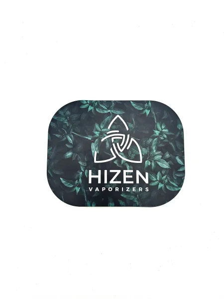 Hizen Rolling Tray mit Deckel Blätter Design geschlossen