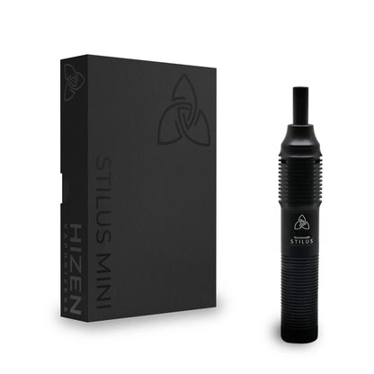 Hizen Stilus Mini Frontansicht schwarz Verpackung