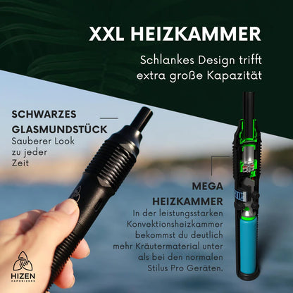 Hizen Stilus Pro Max Heizkammer