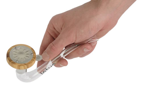 Inhale Lotus Vaporizer Kit Olivenholz Anwendung