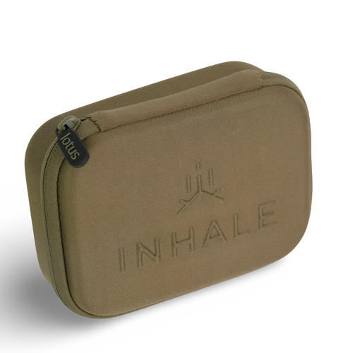 Inhale Lotus Vaporizer Kit Tragetasche geschlossen