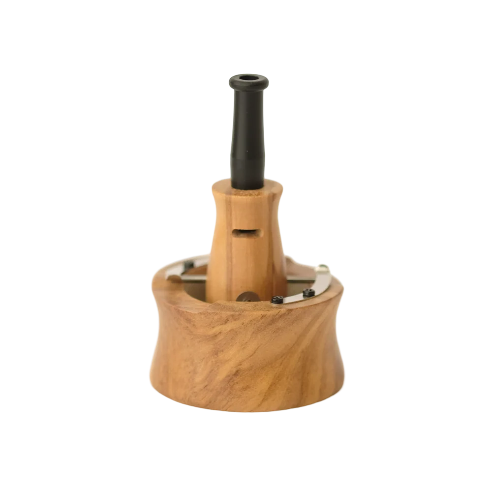 Inhale Vapman 2.0 Vaporizer aus Olivenholz Frontansicht