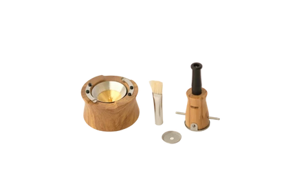 Inhale Vapman 2.0 Vaporizer aus Olivenholz Lieferumfang
