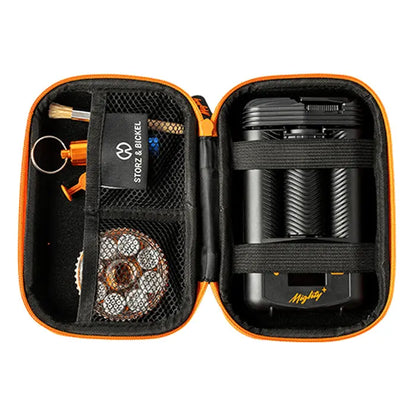 Mighty + Case befüllt