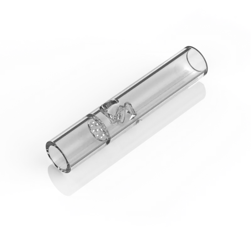 Norddampf Hammah Glass Pod, Ersatzmundstück aus Borosilikatglas in der Frontansicht