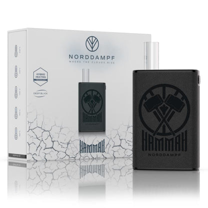 Norddampf Hammah Vaporizer schwarz stehend