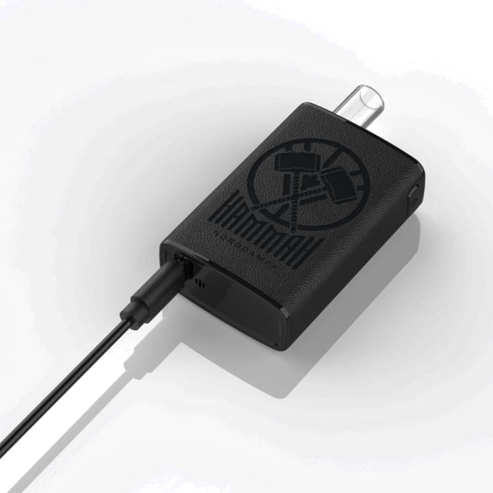Norddampf Hammah Vaporizer Frontansicht Schwarz