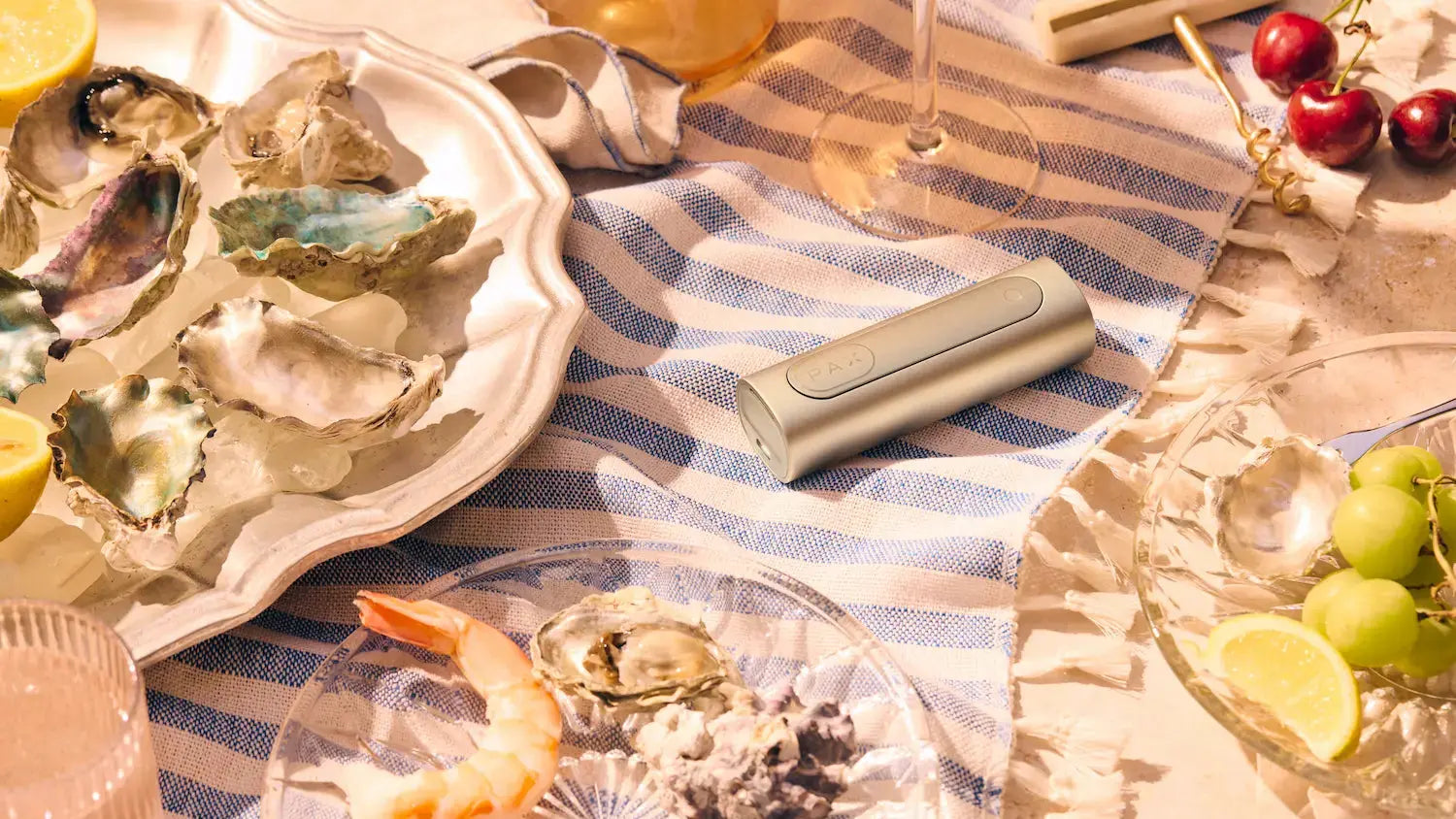 Pax Flow Banner Champagne Mist lifestyle foto