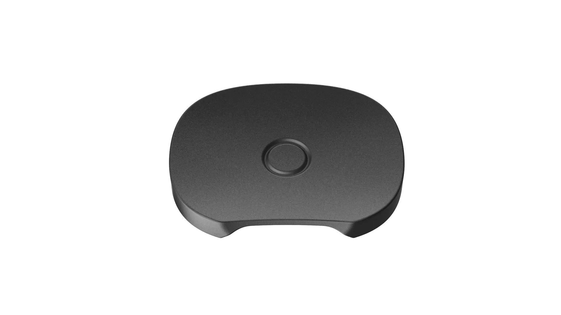 PAX Flow Flaches Ersatz Mundstück Onyx schwarz Vorderansicht 