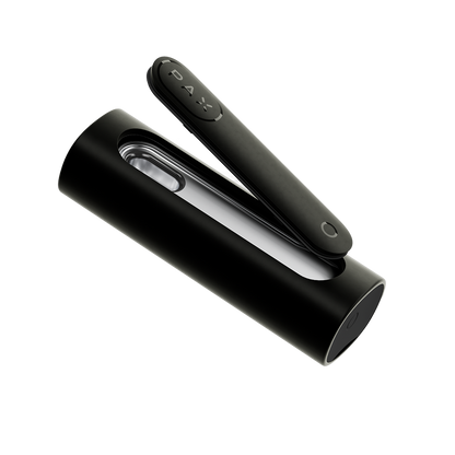 PAX Flow schwarz liegend Füllkammer