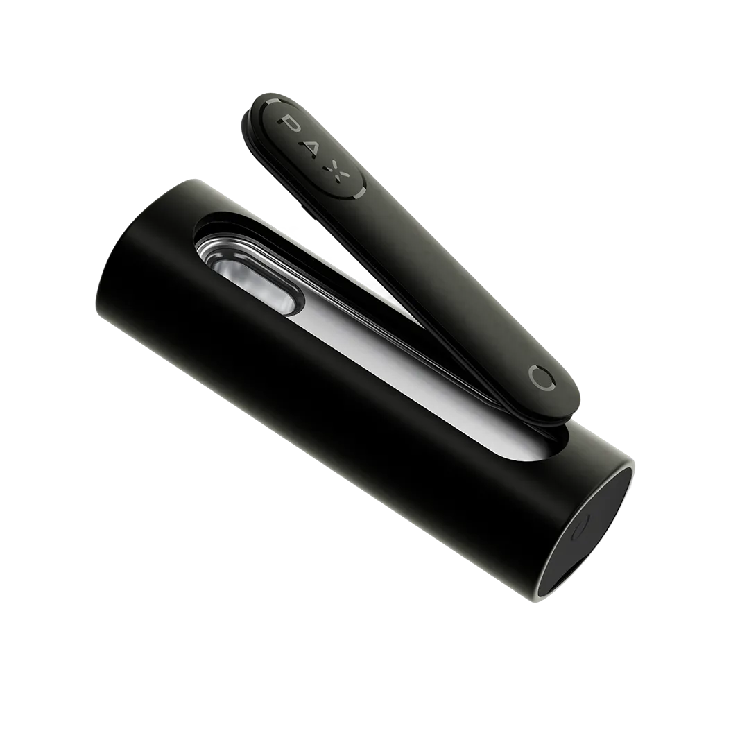 PAX Flow schwarz liegend Füllkammer