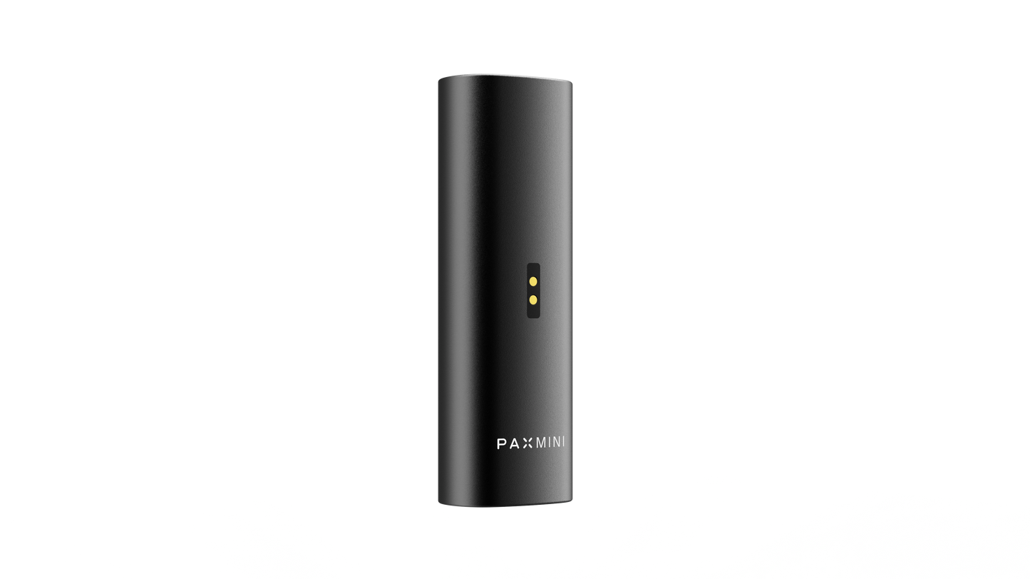 PAX Mini 2 Onyx schwarz tragbarer Kräuterverdampfer Schräg