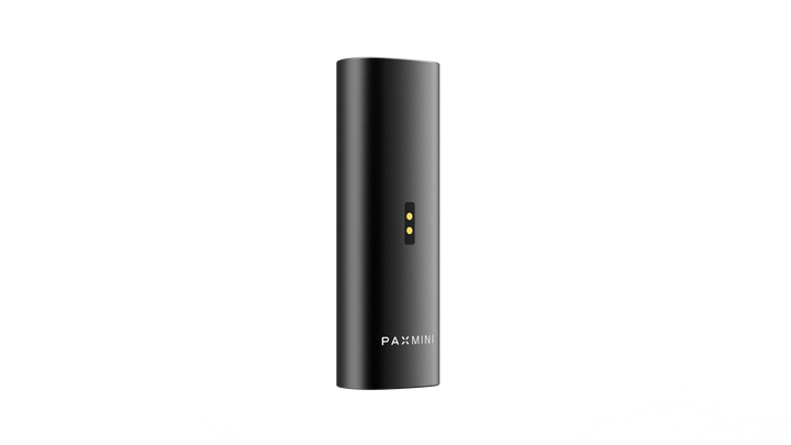 PAX Mini 2 Onyx schwarz tragbarer Kräuterverdampfer Schräg