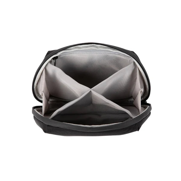 PAX Tasche für Zubehör aus Nylon in schwarz Mittelgroß Geruchsdicht innenseite