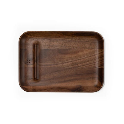 Pax Walnuss Holz Tablett Rolling Tray Vogelperspektive