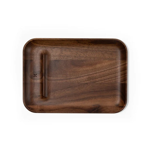Pax Walnuss Holz Tablett Rolling Tray Vogelperspektive