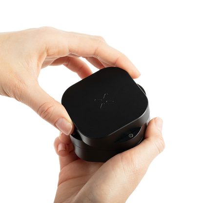 PAX Vaporizer Zubehör Grinder schwarz anwendung