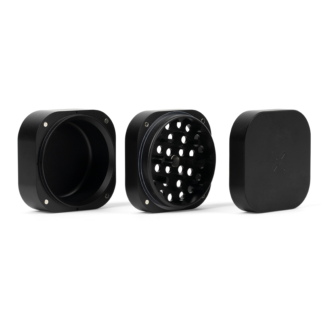 PAX Vaporizer Zubehör Grinder schwarz zerlegt