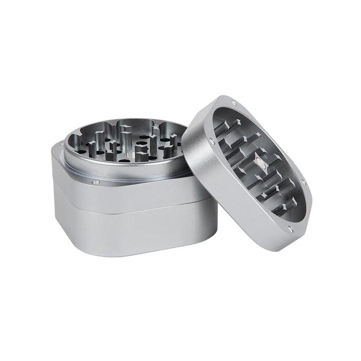 PAX Vaporizer Zubehör Grinder silber geöffnet