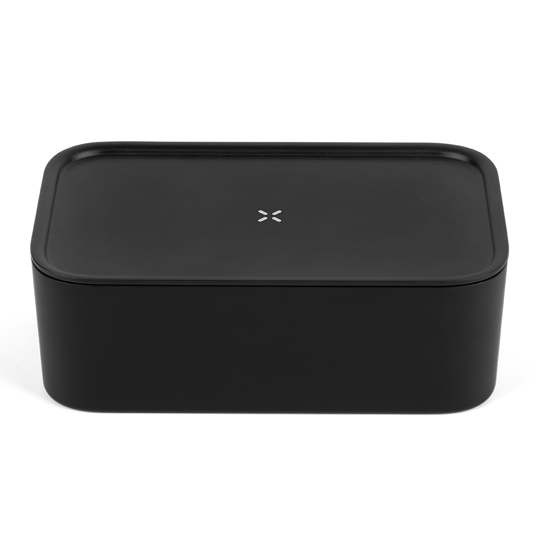 PAX Zubehör Stash Box Aufbewahrungsbox für Kräuter schwarz geschlossen