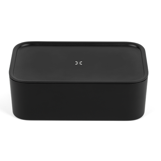 PAX Zubehör Stash Box Aufbewahrungsbox für Kräuter schwarz geschlossen