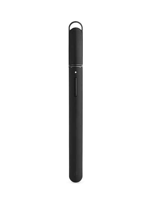 Puffco Hot Knife V2 in Onyx Frontansicht mit Cap