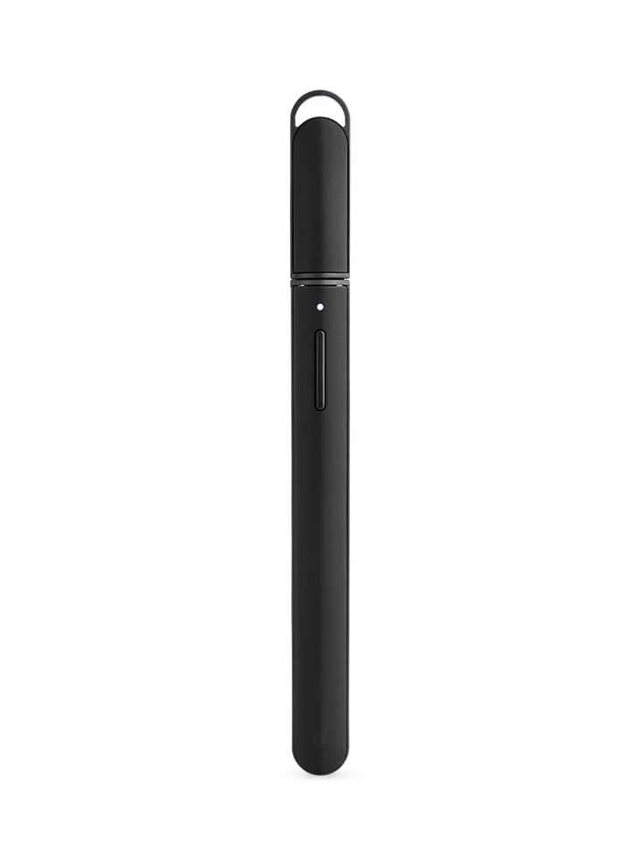 Puffco Hot Knife V2 in Onyx Frontansicht mit Cap