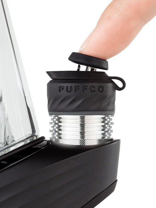Puffco Peak Pro 3D XL in schwarz dabbing kammer controller