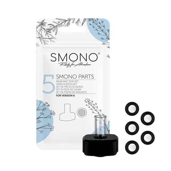 Smono 5 Verschließteile Set Frontansicht