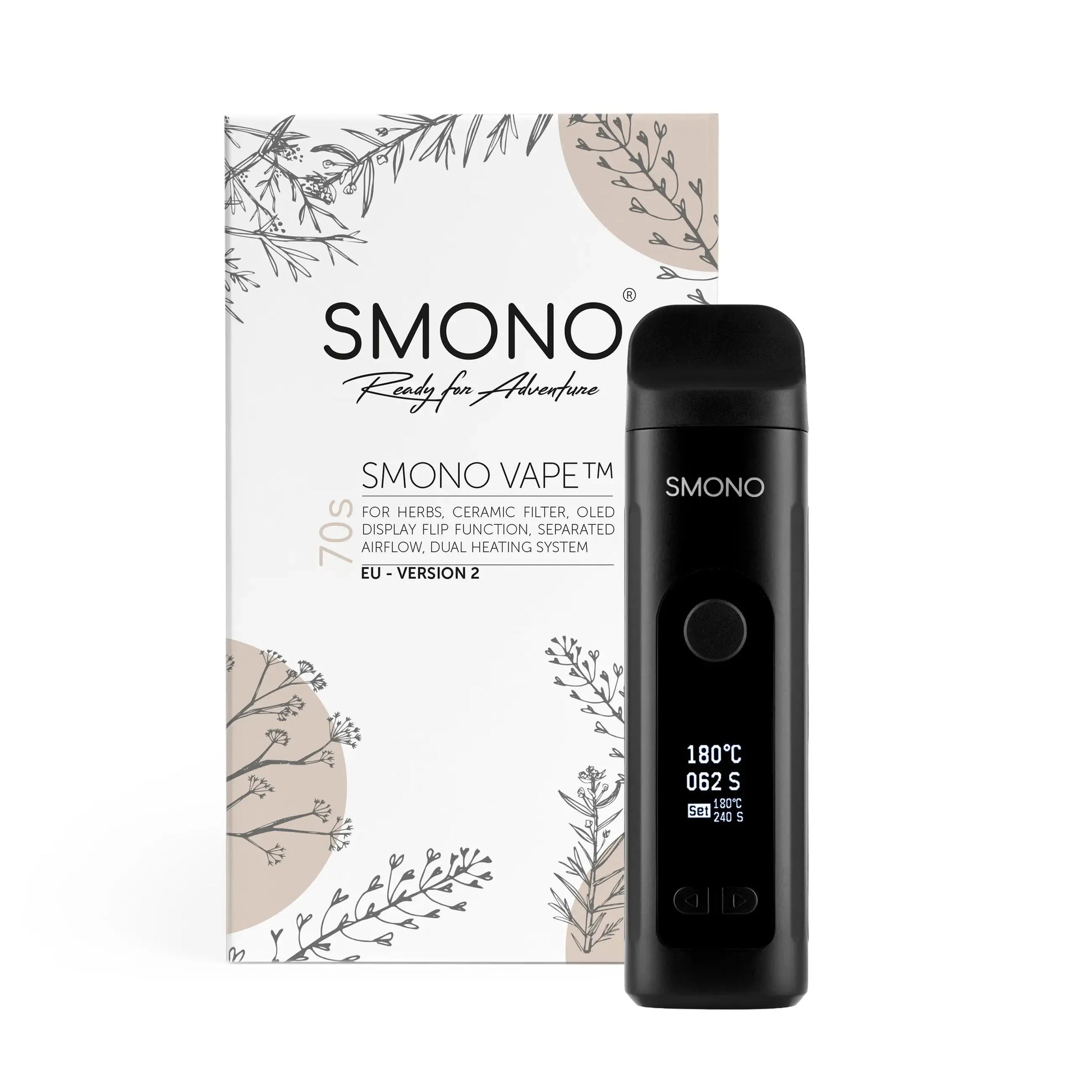 Smono 70s Vaporizer frontansicht