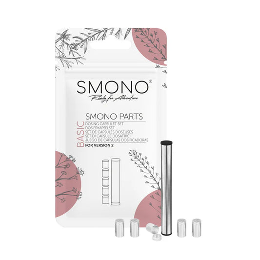 Smono Dosierkapseln für Basic Vaporizer Front